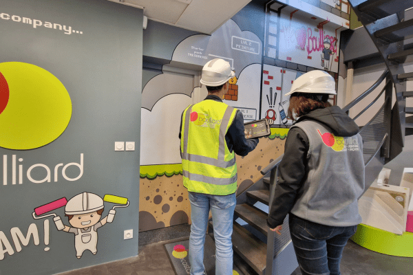 Accueil des compagnons chez BOULLIARD