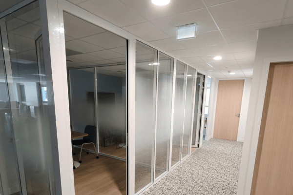 Aménagement de 1 240m2 de bureaux dans un programme neuf en entreprise générale