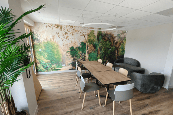 Aménagement de 1 240m2 de bureaux dans un programme neuf en entreprise générale