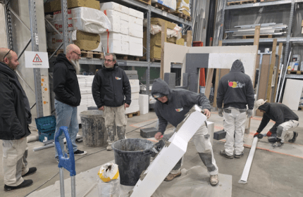 Dans le cadre de notre démarche MASE, les équipes BOULLIARD ont participé à une animation « Vis mon métier » favorisant l’échange de savoir-faire et la sensibilisation aux risques croisés. Cette journée s’est déroulée dans un esprit de convivialité, du petit déjeuner avec brioche des rois au déjeuner camion pizza sur place.