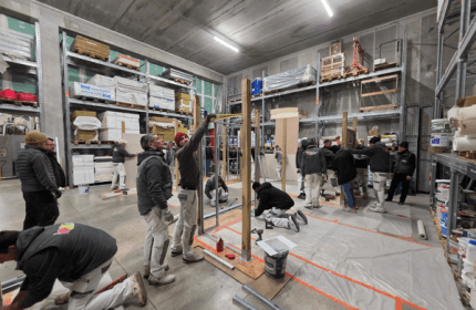 Dans le cadre de notre démarche MASE, les équipes BOULLIARD ont participé à une animation « Vis mon métier » favorisant l’échange de savoir-faire et la sensibilisation aux risques croisés. Cette journée s’est déroulée dans un esprit de convivialité, du petit déjeuner avec brioche des rois au déjeuner camion pizza sur place.