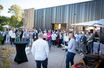 BOULLIARD célèbre son nouveau site et écrit la suite de son histoire lors de sa soirée d'inauguration des ses nouveaux locaux à Sorbiers